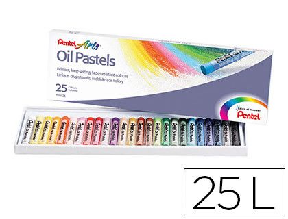 Estuche 25 pinturas de varios colores PHN-25