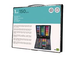 Estuche de pintura liderpapel plastico 150 piezas 36x31x4 cm
