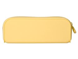 Estuche portatodo antartik prisma silicona soft rectangular 185x50x75 mm color amarillo