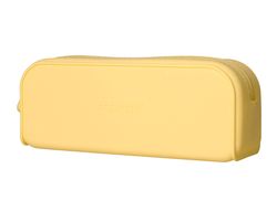 Estuche portatodo antartik prisma silicona soft rectangular 185x50x75 mm color amarillo