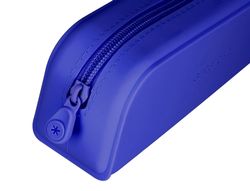 Estuche portatodo antartik prisma silicona soft rectangular 185x50x75 mm color azul oscuro