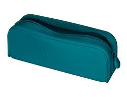 Estuche portatodo antartik prisma silicona soft rectangular 185x50x75 mm color turquesa