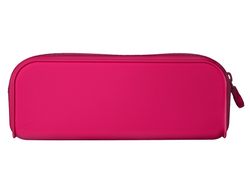 Estuche portatodo antartik prisma silicona soft rectangular 185x50x75 mm rosa fucsia