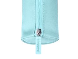 Estuche portatodo liderpapel classic cilindrico ancho 210x70mm azul celeste