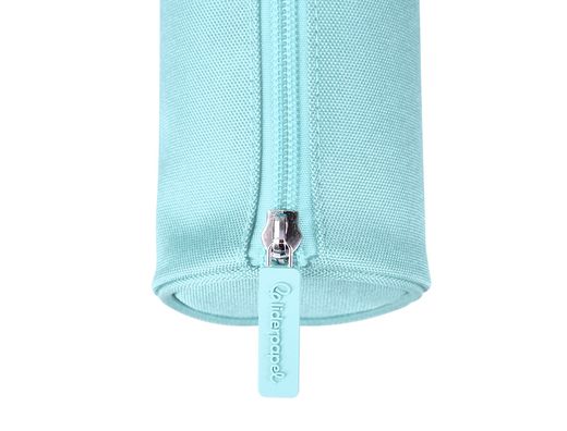Estuche portatodo liderpapel classic cilindrico ancho 210x70mm azul celeste