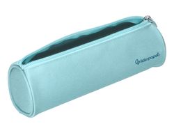 Estuche portatodo liderpapel classic cilindrico ancho 210x70mm azul celeste