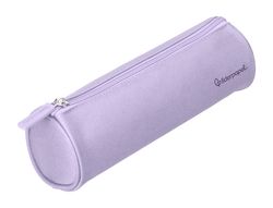 Estuche portatodo liderpapel classic cilindrico ancho 210x70mm lila