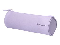 Estuche portatodo liderpapel classic cilindrico ancho 210x70mm lila