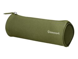 Estuche portatodo liderpapel classic cilindrico ancho 210x70mm verde militar
