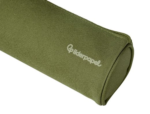 Estuche portatodo liderpapel classic cilindrico ancho 210x70mm verde militar