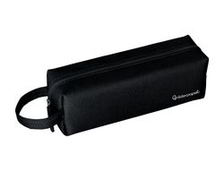 Estuche portatodo liderpapel classic rectangular con asa 210x70mm negro