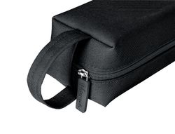 Estuche portatodo liderpapel classic rectangular con asa 210x70mm negro