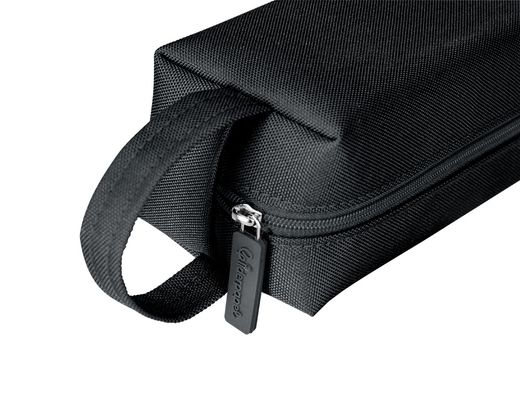 Estuche portatodo liderpapel classic rectangular con asa 210x70mm negro