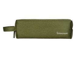 Estuche portatodo liderpapel classic rectangular con asa 210x70mm verde militar