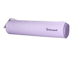 Estuche portatodo liderpapel slim cilindrico 220x45mm lila