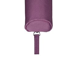 Estuche portatodo liderpapel slim cilindrico 220x45mm morado empolvado