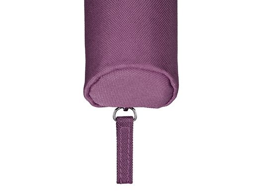 Estuche portatodo liderpapel slim cilindrico 220x45mm morado empolvado