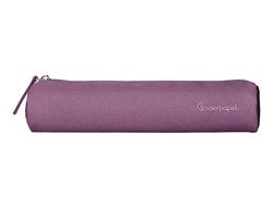 Estuche portatodo liderpapel slim cilindrico 220x45mm morado empolvado