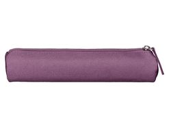 Estuche portatodo liderpapel slim cilindrico 220x45mm morado empolvado