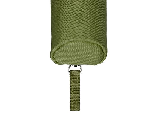 Estuche portatodo liderpapel slim cilindrico 220x45mm verde militar
