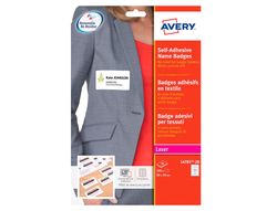 Etiqueta adhesiva avery identificativa acetato de seda tamaño 80x50 mm removible laser caja de 100