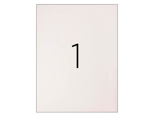 Etiqueta Adhesiva Q-Connect Kf10664 Tamaño 210X297 mm Fotocopiadora Laser Ink-Jet Caja con 100 Hojas Din A4