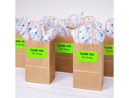 Etiqueta adhesiva tico amarill o fluorescentes permanente fsclaser/inkjet/fotocopia 99,1x67,7 mm caja de 560 unidades