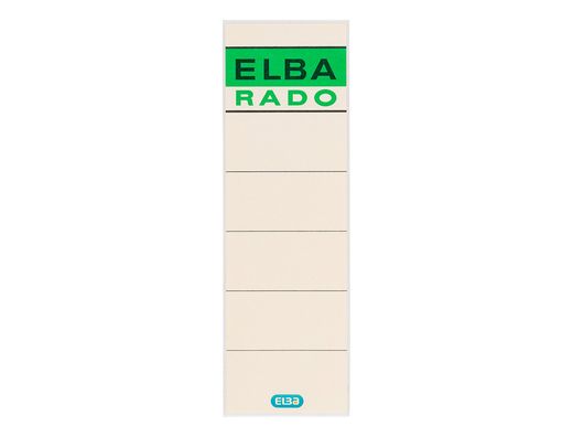 Etiqueta autoadhesiva lomera 54x190mm hueso 100420953