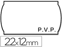 Etiquetas Meto Onduladas 22 X 12 mm Pvp Bl. Adh 2 -Rollo 1500 Etiquetas