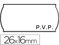 Etiquetas Meto Onduladas 26 X 16 mm Pvp Bl. Adh 2 -Rollo 1200 Etiquetas Troqueladas
