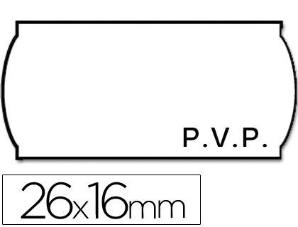 Etiquetas Meto Onduladas 26 X 16 mm Pvp Bl. Adh 2 -Rollo 1200 Etiquetas Troqueladas