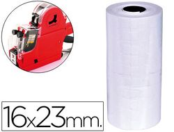 Etiquetas Q-Connect Blanca 16 X 23 mm Lisa -Rollo 700 Etiquetas para Etiquetadora Q-Connect