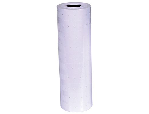 Etiquetas Q-Connect Blanca 21 X 12 mm Lisa -Rollo 1000 Etiquetas para Etiquetadora Q-Connect