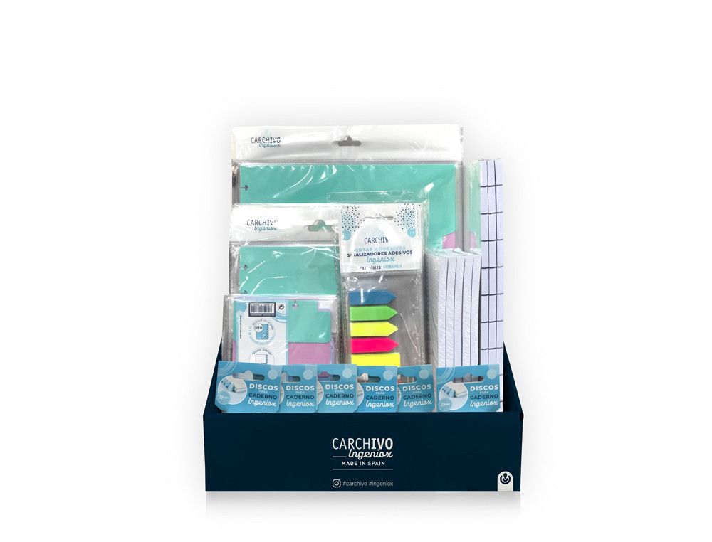 Expositor carchivo ingeniox complementos surtidos