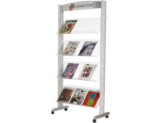 Expositor móvil para revistas XL Fast paperflow