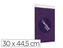 Expositor mural archivo 2000 din a3 vertical con taladros espesor 2 mm cristal transparente 300x445 mm