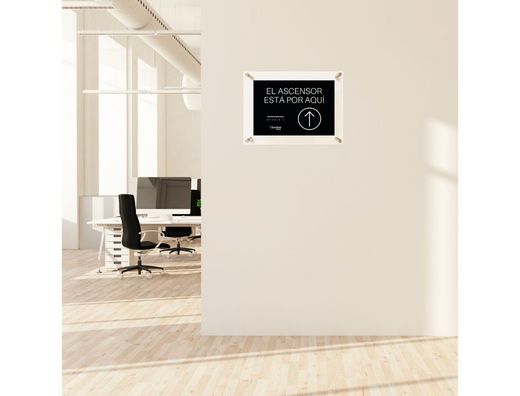 Expositor mural archivo 2000 premium con separadores embellecedores A3 vertical/horizontal