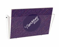 Expositor mural de pared con 1 compartimento Defelecto