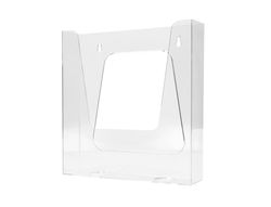 Expositor mural q-connect metacrilato un compartimento din a5 transparente 170x41x177 mm
