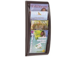 Expositor negro Quick Fit A4 casillas 4 Fast Paperflow