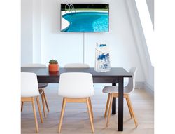 Expositor sobremesa archivo 2000 portafolletos 1 compartimento 1/3 A4 vertical fondo cajetin 34 mm