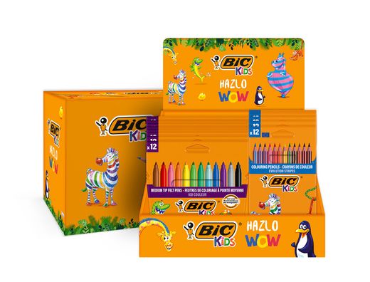 Expositor sobremesa bic kids
