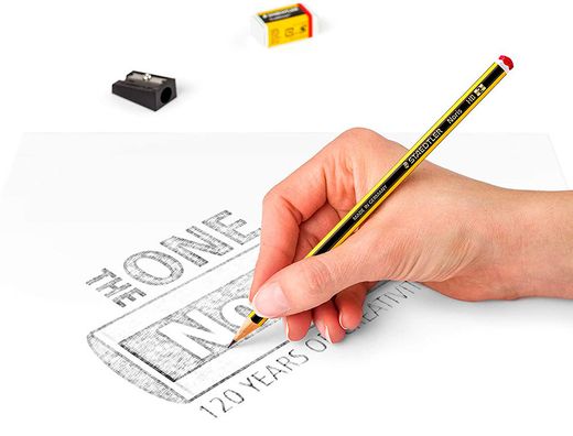 Expositor sobremesa staedtler noris 120 diseño feliz aniversario 152 unidades surtidas 383x382x250 mm