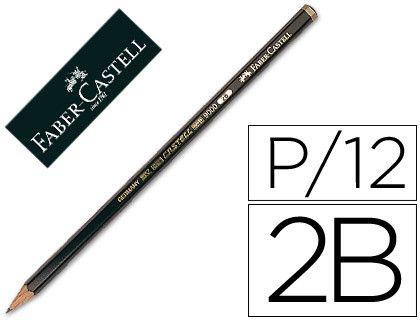 FABER CASTELL Ecolápiz Castell 9000 2B Grafito Ref. 119002