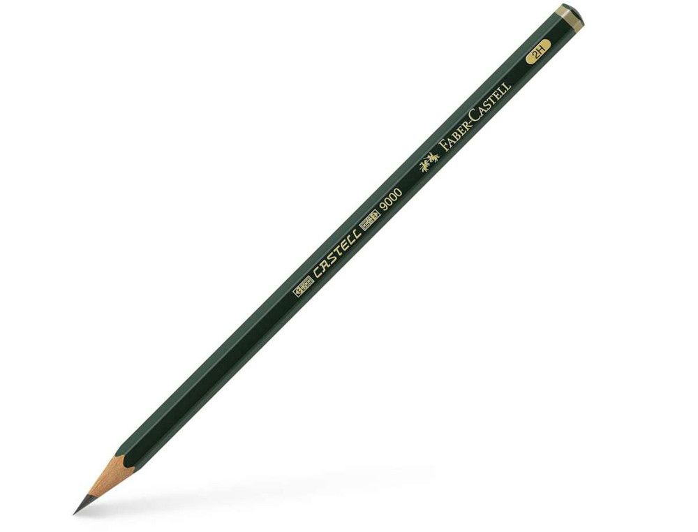 FABER CASTELL Ecolápiz Castell 9000 2H Grafito Ref. 119012