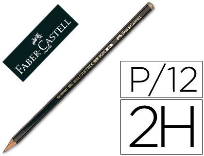 FABER CASTELL Ecolápiz Castell 9000 2H Grafito Ref. 119012