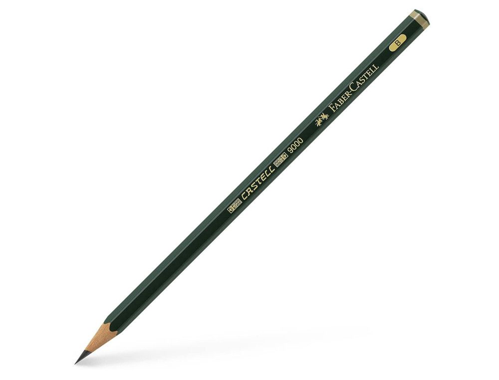 FABER CASTELL Ecolápiz Castell 9000 B Grafito Ref. 119001