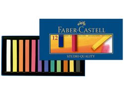 Faber Castell Estuche 12 barras soft pastel 128312