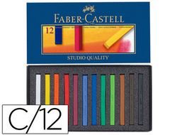 Faber Castell Estuche 12 barras soft pastel 128312