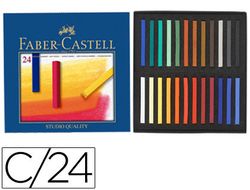 Faber Castell Estuche 24 barras soft pastel 128324